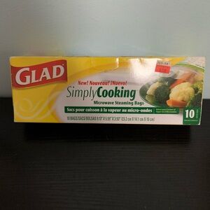 Glad Simply Cooking Microwave Steaming Bags